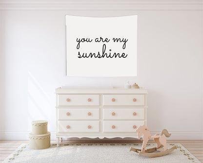 you are my sunshine Canvas Wall Hang