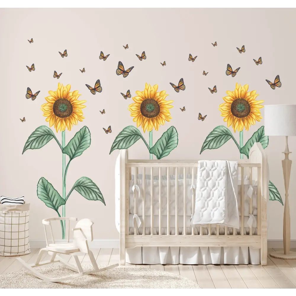 Sunflower Decal - Timber Tinkers