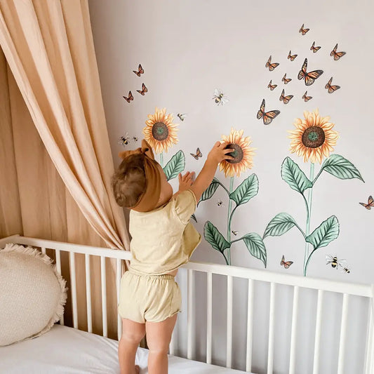 Sunflower Decal - Timber Tinkers