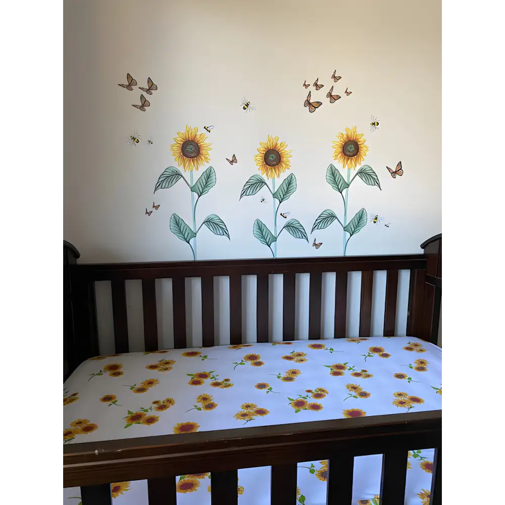 Sunflower Decal - Timber Tinkers