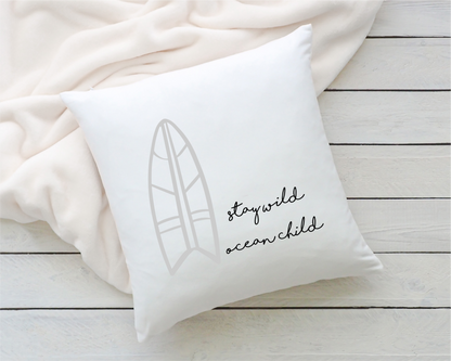 Personalised Pillowcase - Surfboard