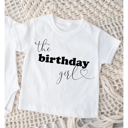 The Birthday Girl Heart T-Shirt