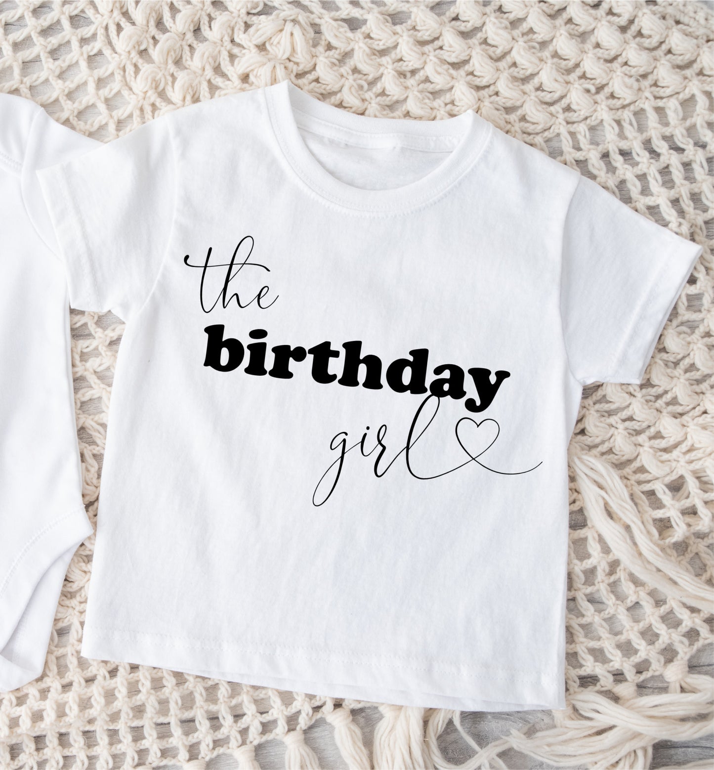 The Birthday Girl Heart T-Shirt