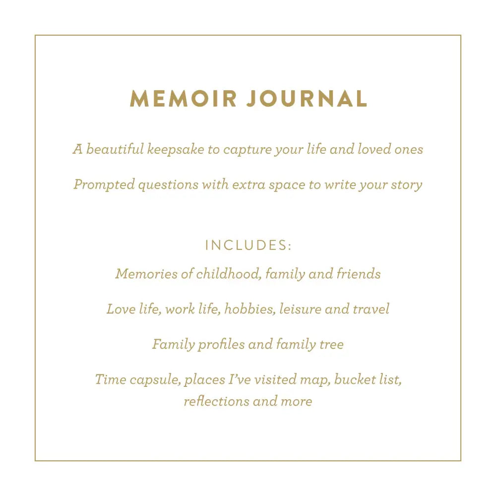 This Is My Story Memoir Journal Navy