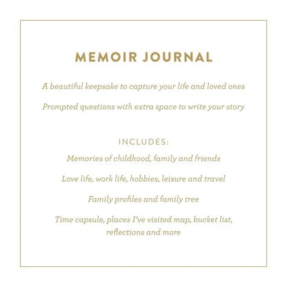 This Is My Story Memoir Journal Navy