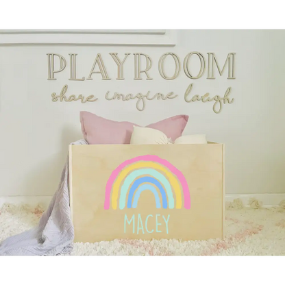 Toy Box - Pastel Rainbow