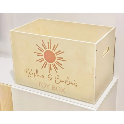 Toy Box - Rainbow - Timber Tinkers