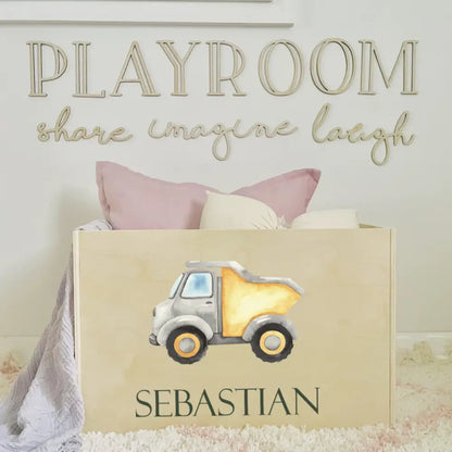Toy Box - Truck - Timber Tinkers