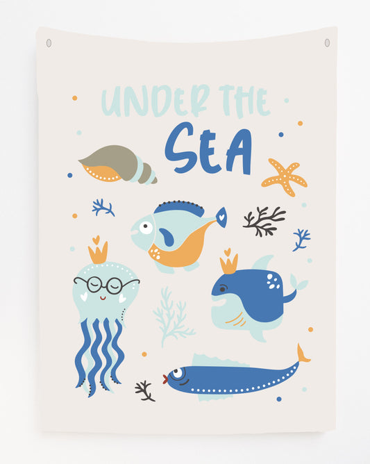 Under the sea Canvas Wall Hang