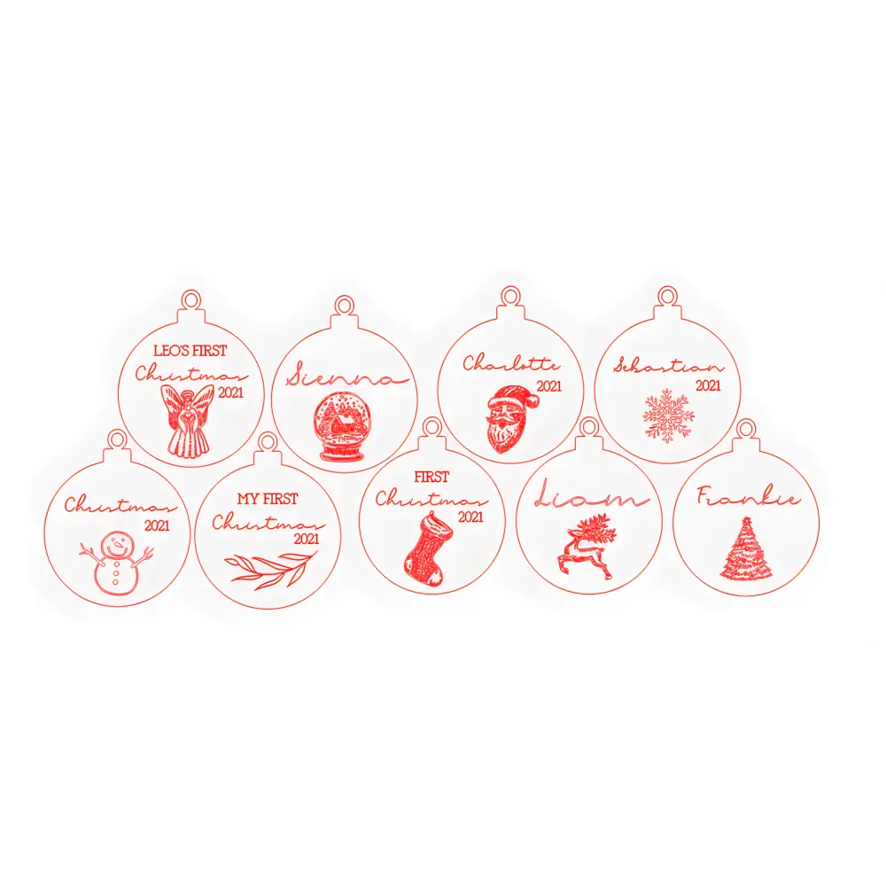 Vintage Christmas Ornaments - Timber Tinkers