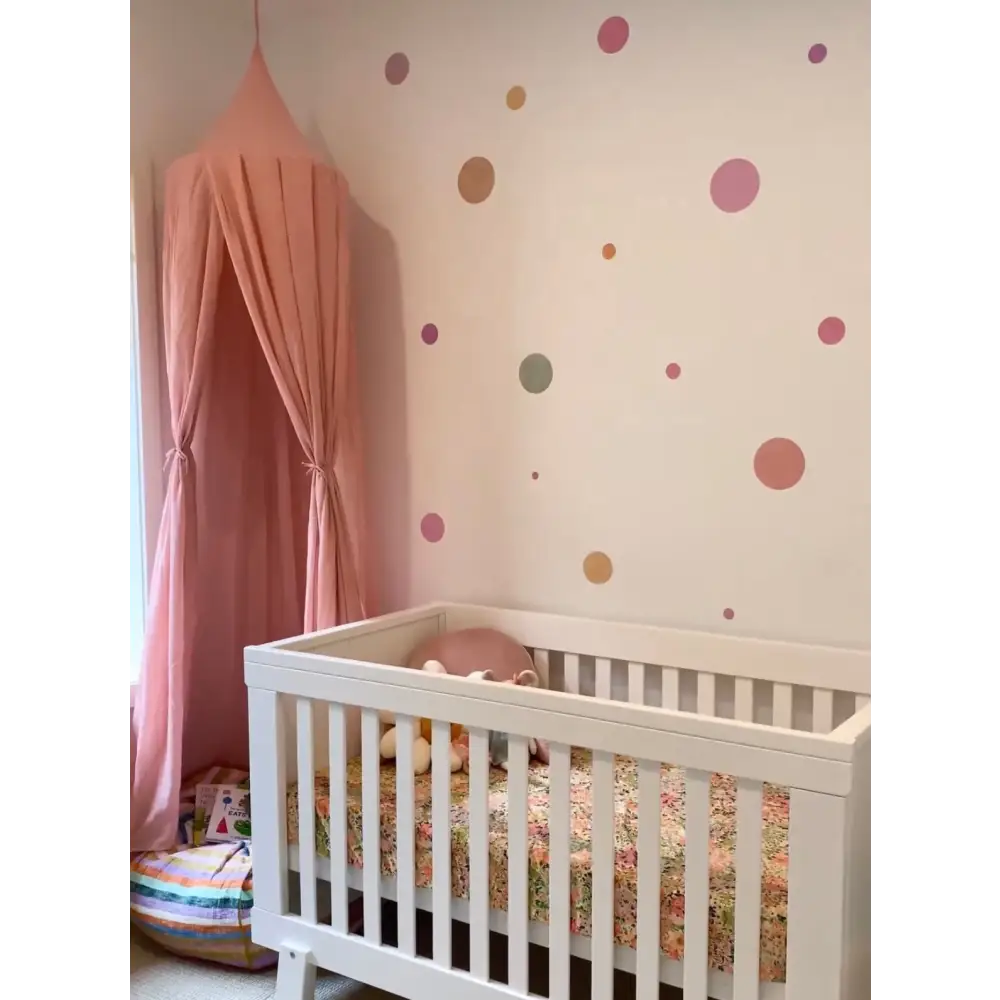 Watercolour Polka Dot Wall Decals - Timber Tinkers