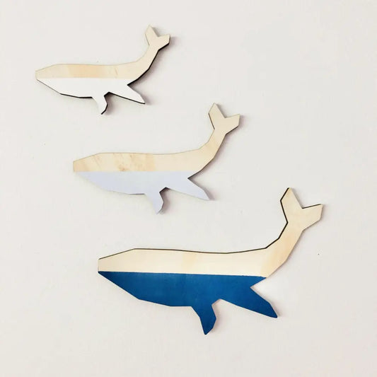 Whale Wall Decals - Timber Tinkers