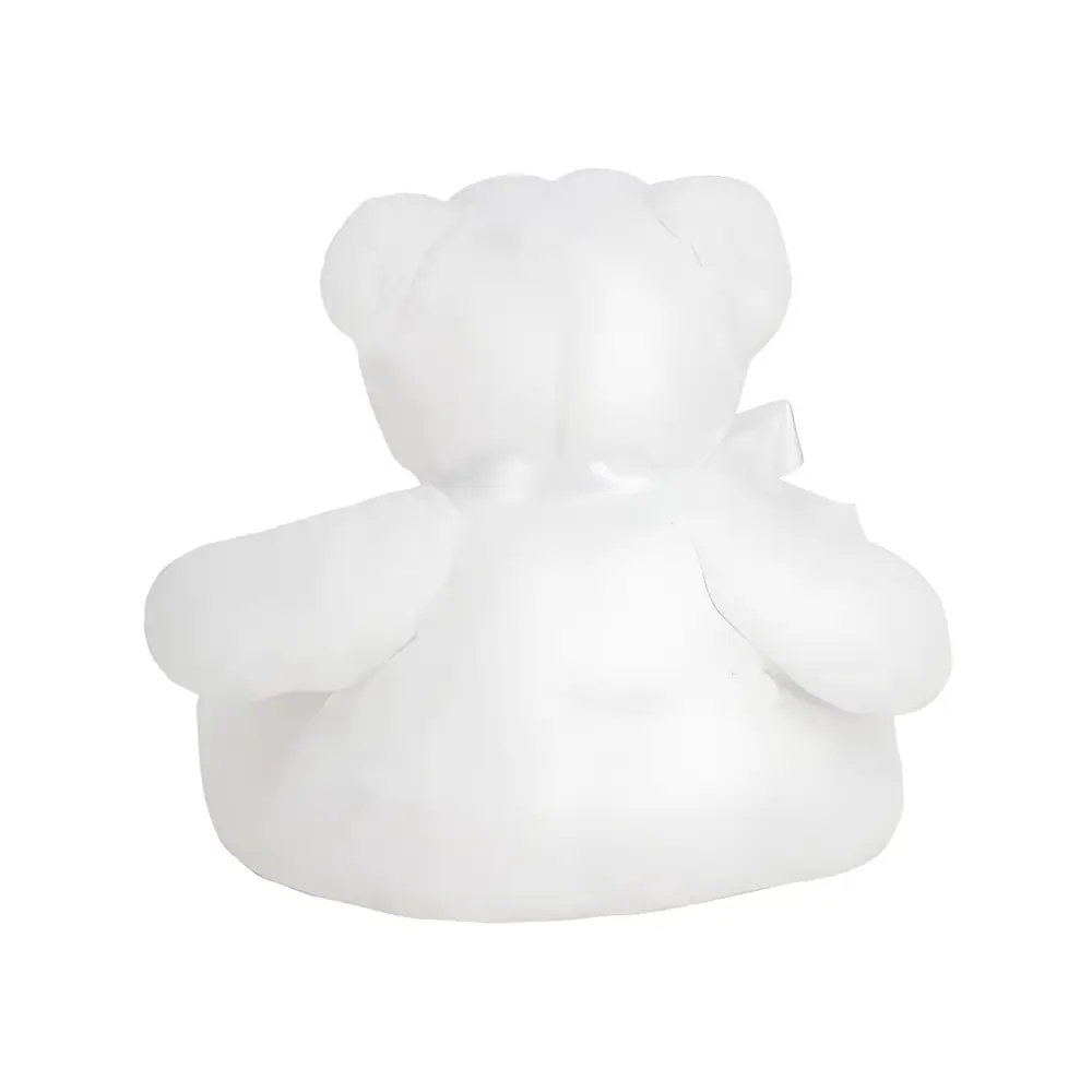 White Teddy Plush - Snowflake