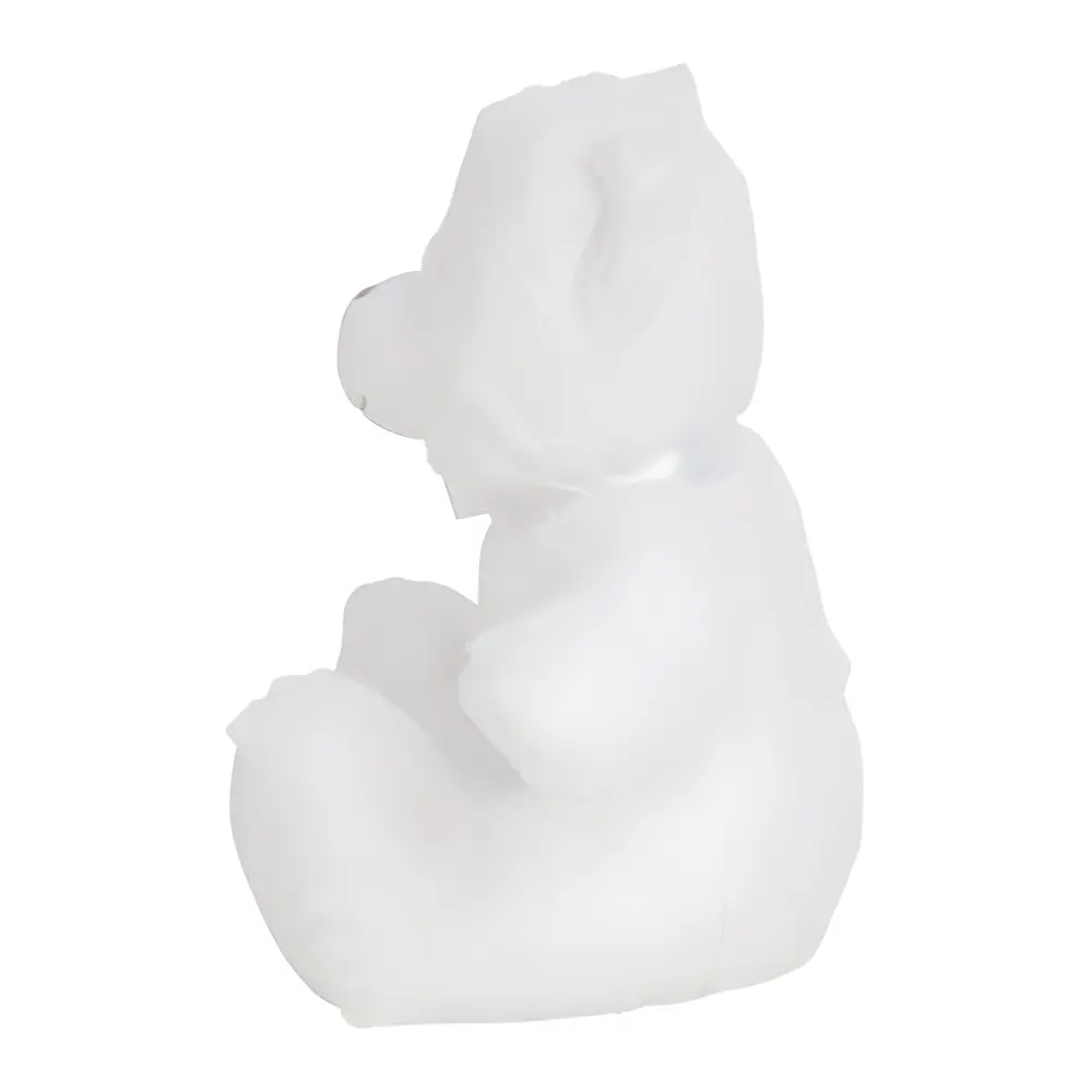 White Teddy Plush - Snowflake