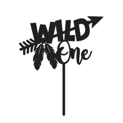 Wild One Cake Topper - Timber Tinkers