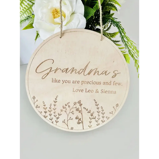 Wildflower Sign - Mum - Timber Tinkers