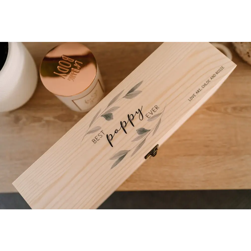 Wine Box Set - Father’s Day Leaf