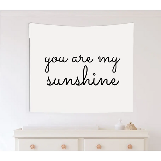 you are my sunshine Canvas Wall Hang