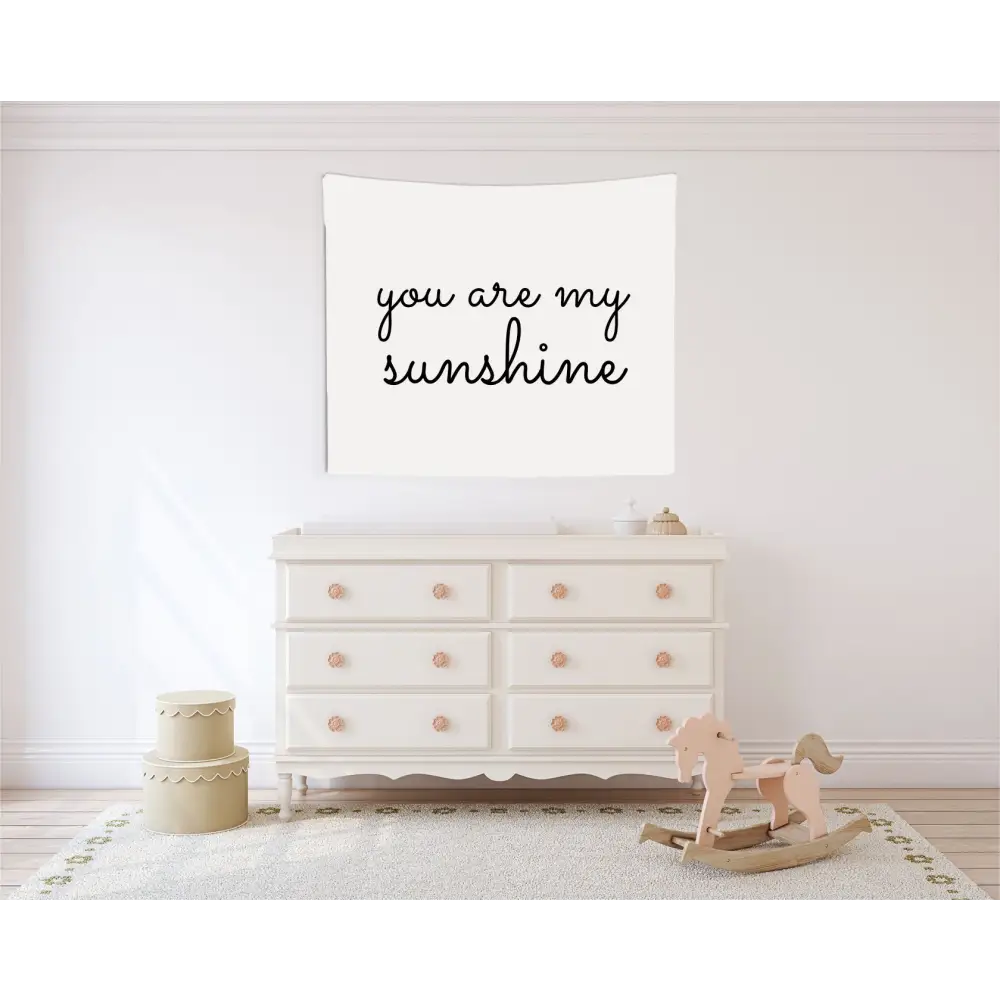 you are my sunshine Canvas Wall Hang