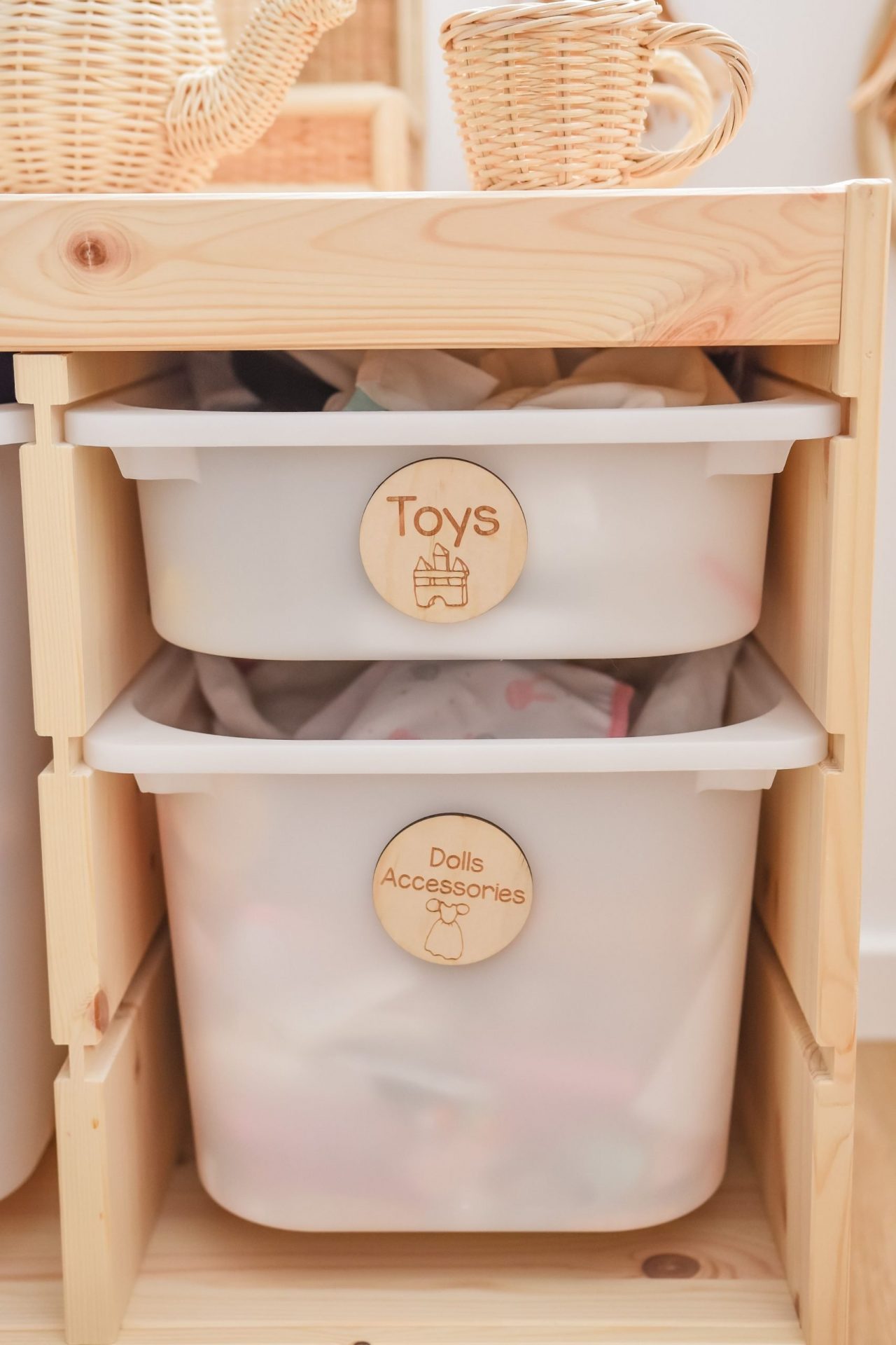 Custom Toy Storage Labels Timber Tinkers